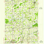 United States Geological Survey Albion, NY (1950, 62500-Scale) digital map