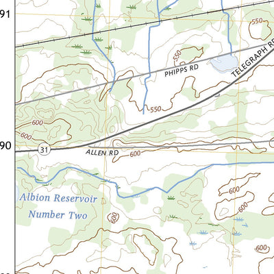 United States Geological Survey Albion, NY (2023, 24000-Scale) digital map