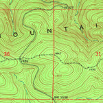 United States Geological Survey Albion SE, OK (1971, 24000-Scale) digital map