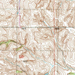 United States Geological Survey Albion West, NE (1954, 24000-Scale) digital map