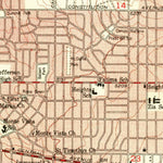 United States Geological Survey Albuquerque East, NM (1954, 24000-Scale) digital map