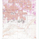 United States Geological Survey Albuquerque East, NM (1960, 24000-Scale) digital map