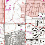 United States Geological Survey Albuquerque East, NM (1960, 24000-Scale) digital map