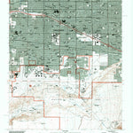 United States Geological Survey Albuquerque East, NM (1990, 24000-Scale) digital map
