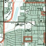 United States Geological Survey Albuquerque East, NM (1990, 24000-Scale) digital map