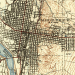 United States Geological Survey Albuquerque, NM (1938, 62500-Scale) digital map
