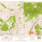 United States Geological Survey Albuquerque, NM (1962, 250000-Scale) digital map