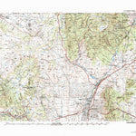 United States Geological Survey Albuquerque, NM (1983, 250000-Scale) digital map