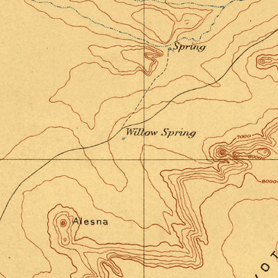 United States Geological Survey Albuquerque W, NM (1883, 250000-Scale) digital map