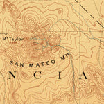 United States Geological Survey Albuquerque W, NM (1883, 250000-Scale) digital map