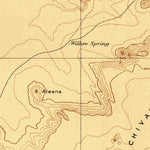 United States Geological Survey Albuquerque W, NM (1892, 250000-Scale) digital map