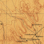 United States Geological Survey Albuquerque W, NM (1899, 250000-Scale) digital map