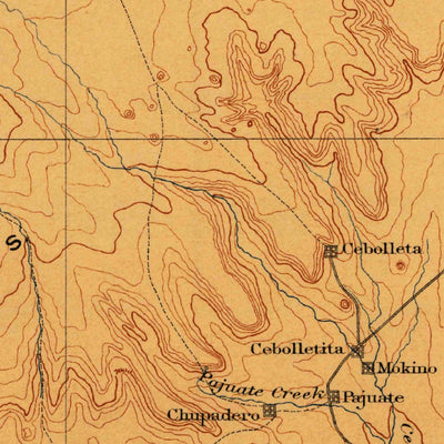 United States Geological Survey Albuquerque W, NM (1899, 250000-Scale) digital map