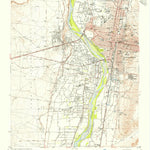 United States Geological Survey Albuquerque West, NM (1954, 24000-Scale) digital map