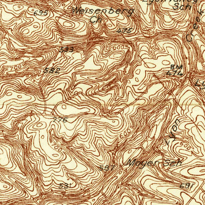 United States Geological Survey Alburtis, PA (1937, 48000-Scale) digital map