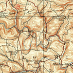 United States Geological Survey Alburtis, PA (1942, 62500-Scale) digital map