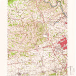 United States Geological Survey Alburtis, PA (1957, 62500-Scale) digital map
