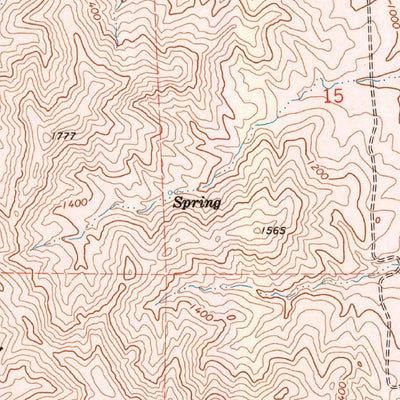 United States Geological Survey Alcalde Hills, CA (1969, 24000-Scale) digital map