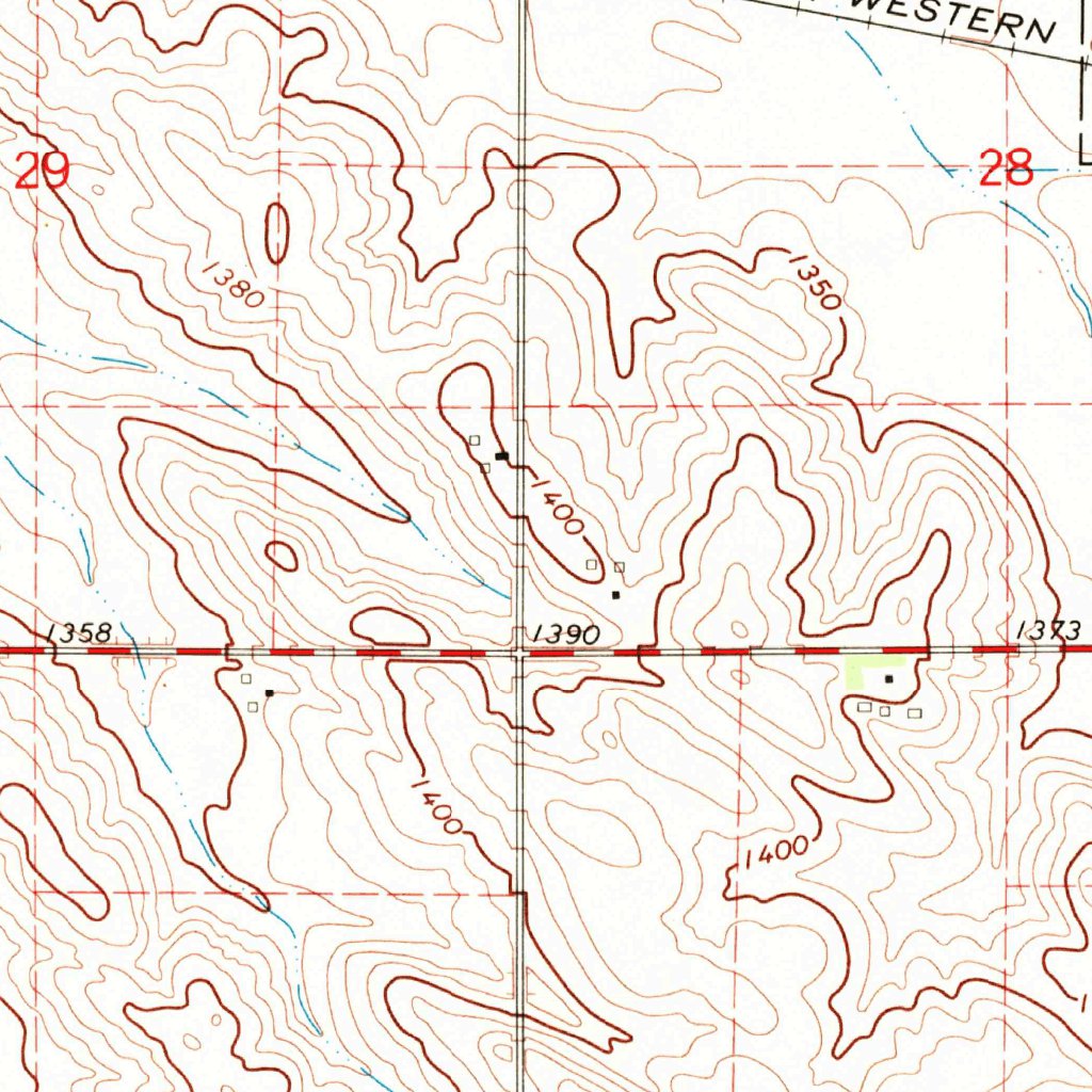 Alcester, SD (1968, 24000-Scale) Map by United States Geological Survey ...