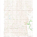 United States Geological Survey Alcester SE, SD-IA (1968, 24000-Scale) digital map