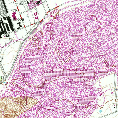 United States Geological Survey Alcoa Lake, TX (1963, 24000-Scale) digital map