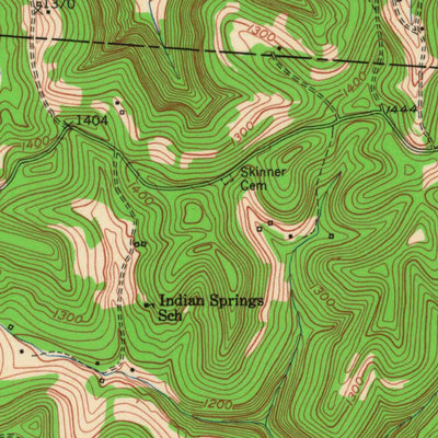 United States Geological Survey Alcorn, KY (1952, 24000-Scale) digital map