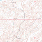 United States Geological Survey Alcova SE, WY (1950, 24000-Scale) digital map