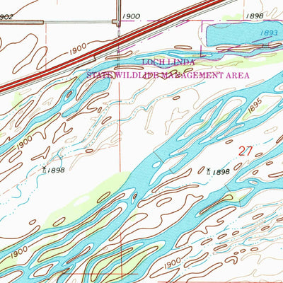 United States Geological Survey Alda, NE (1962, 24000-Scale) digital map