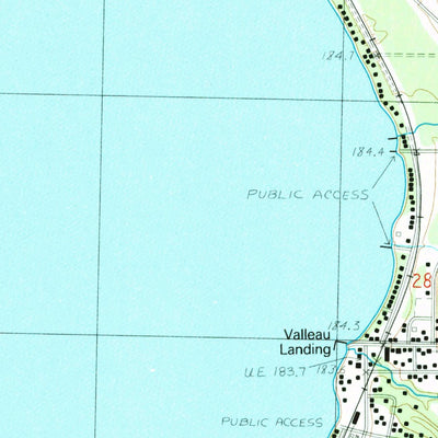 United States Geological Survey Alden, MI (1983, 24000-Scale) digital map
