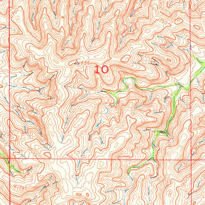 United States Geological Survey Alden, OK (1956, 24000-Scale) digital map