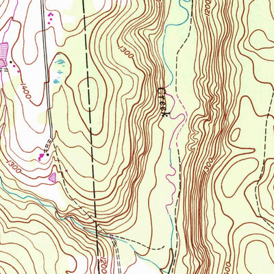 United States Geological Survey Aldenville, PA (1946, 24000-Scale) digital map