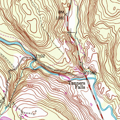 United States Geological Survey Aldenville, PA (1946, 24000-Scale) digital map