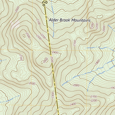United States Geological Survey Alder Brook, NY (2023, 24000-Scale) digital map