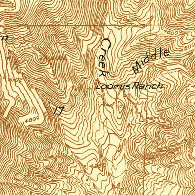 United States Geological Survey Alder Creek, CA (1935, 24000-Scale) digital map