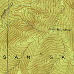 United States Geological Survey Alder Creek, CA (1941, 24000-Scale) digital map