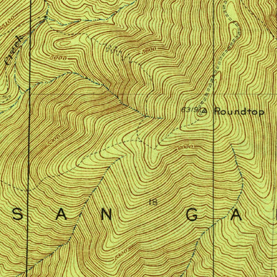 United States Geological Survey Alder Creek, CA (1941, 24000-Scale) digital map