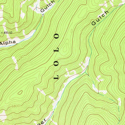 United States Geological Survey Alder Gulch, MT (1975, 24000-Scale) digital map