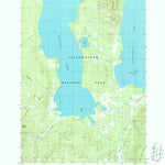 United States Geological Survey Alder Lake, WY (1986, 24000-Scale) digital map