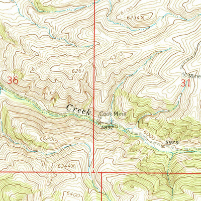 United States Geological Survey Alder, MT (1963, 24000-Scale) digital map