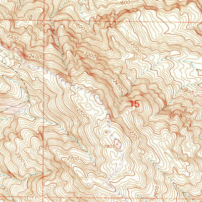 United States Geological Survey Alder Peak, CA (1995, 24000-Scale) digital map