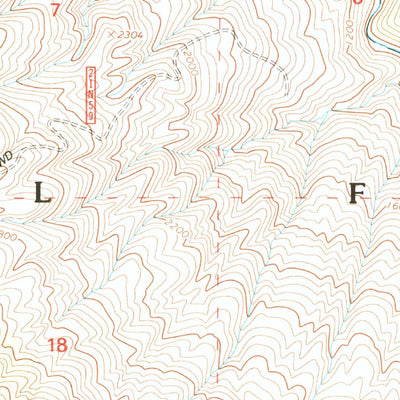 United States Geological Survey Alder Springs, CA (1996, 24000-Scale) digital map