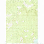 United States Geological Survey Aldermand Ridge, ID (1990, 24000-Scale) digital map