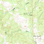 United States Geological Survey Alderpoint, CA (1949, 62500-Scale) digital map
