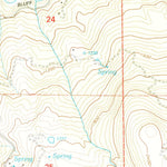 United States Geological Survey Alderpoint, CA (1997, 24000-Scale) digital map