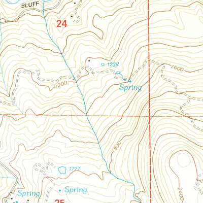 United States Geological Survey Alderpoint, CA (1997, 24000-Scale) digital map