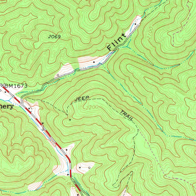 United States Geological Survey Alderson, WV (1971, 24000-Scale) digital map