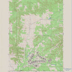 United States Geological Survey Alderwood Lake, WI (1983, 24000-Scale) digital map