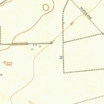 United States Geological Survey Aldine, TX (1954, 24000-Scale) digital map