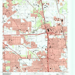 United States Geological Survey Aldine, TX (1995, 24000-Scale) digital map