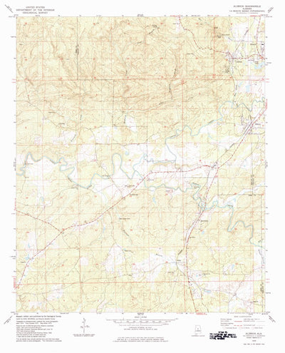 United States Geological Survey Aldrich, AL (1979, 24000-Scale) digital map